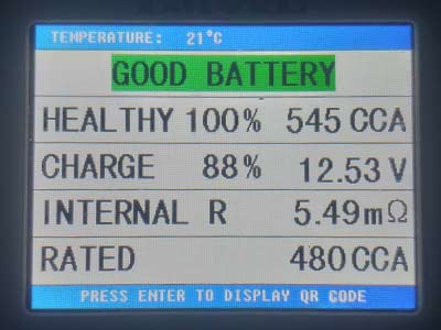 Внутрішній опір акумулятора Внутрішній опір акумулятора