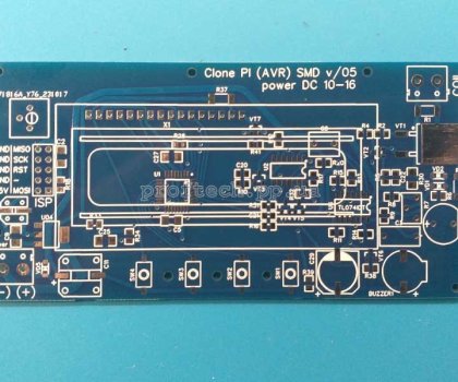 Друкована плата металошукач Clone Pi AVR