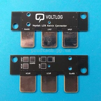 Плата адаптера для щупів кельвіна