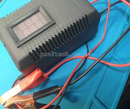 Корпус десульфатора з клемами та індикатором