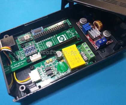 Корпус для ESP32, PZEM, DC-DC