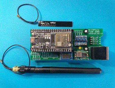 PowMr ESPHome зібрана плата