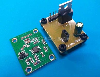 Зібраний ШИМ контролер вентилятора