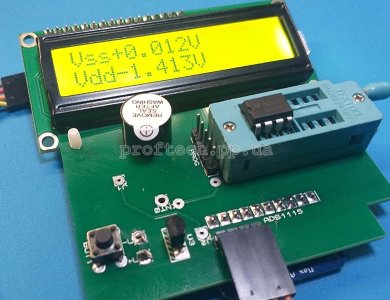 Тестер ОП на atmega8 