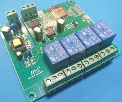 Wi-Fi-relay-4ch-ESP8266