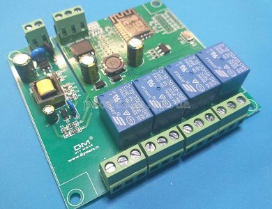 Wi-Fi-relay-4ch-ESP8266